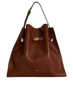 Tyndale Bucket Bag, Leather, Brown, S/DB, 3*